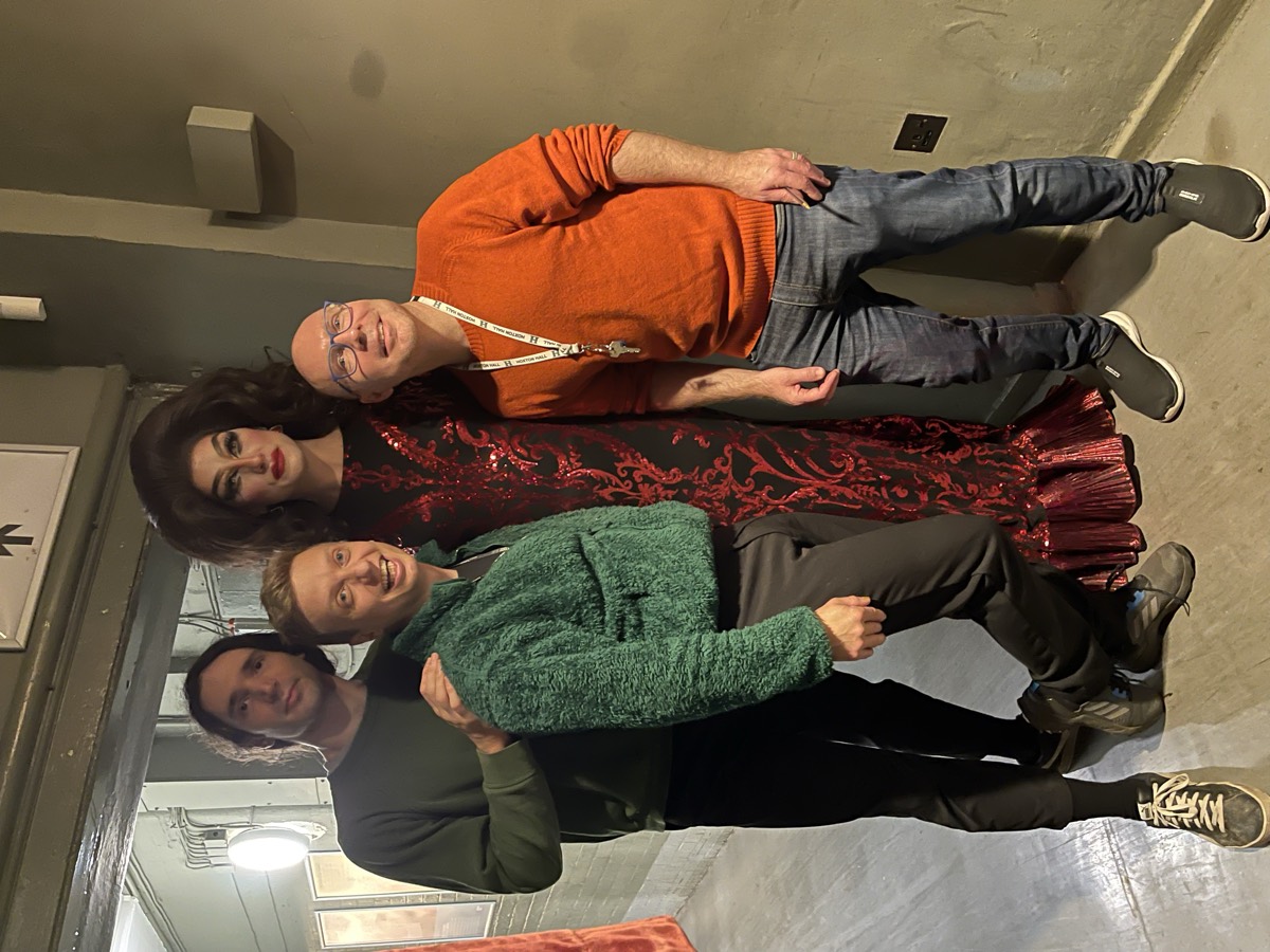 Brainfools and Hoxton Hall partnership moment